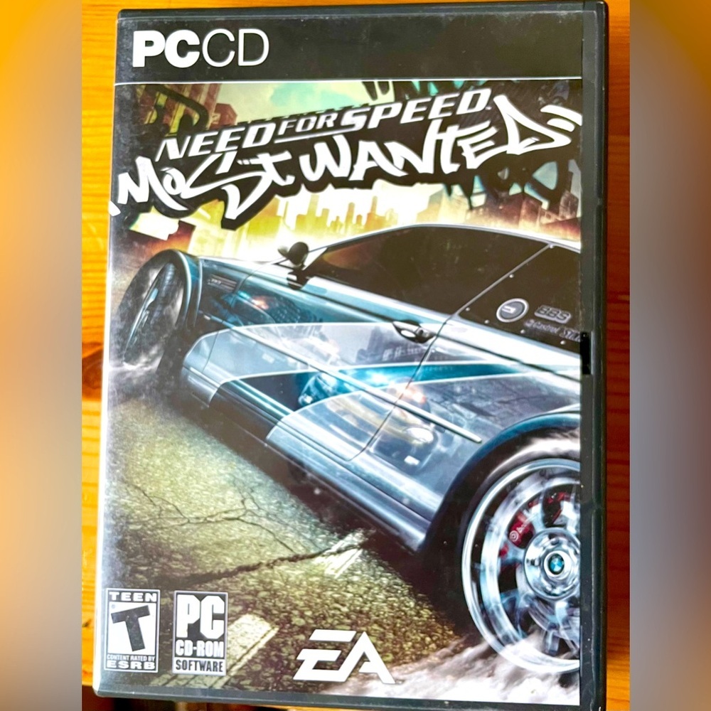 Need for Speed: MOST WANTED- PC- CD ROM, 2005- EA Sports - Racing Iconic* game